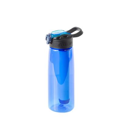 Vesipullo sisäänrakennetulla suodattimella – 650 ml